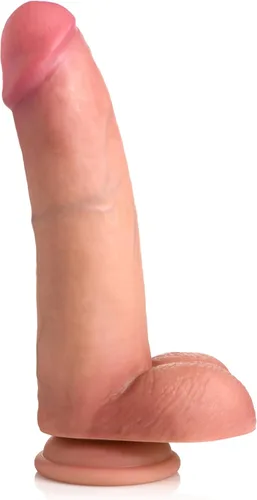 Vista 20 de CURVE TOYS Consolador Jock de doble densidad de 6 pulgadas para hombres, mujeres y parejas. Consolador de silicona de alta calidad ultra realista
