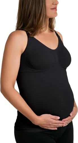 Vista 7 de Kindred Bravely Simply Sublime - Camiseta sin mangas de maternidad y lactancia con brasier integrado