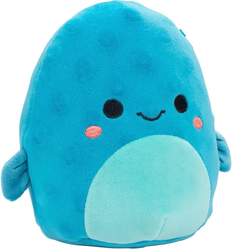 Vista 2 de Squishmallows Refalo The Pufferfish original de 5 pulgadas – Mini peluche oficial de Jazwares – Juguete de peluche coleccionable suave y esponjoso