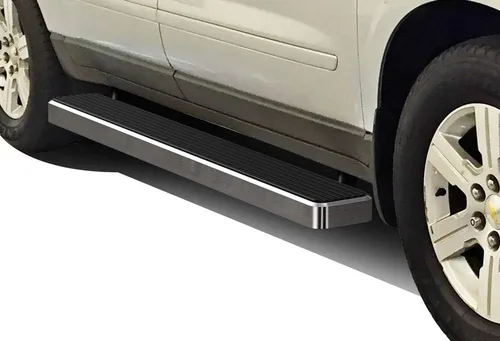 Vista 10 de iBoard estribos para Chevy Traverse, GMC Acadia y Buick Enclave, Negro