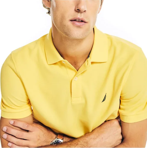 Vista 4 de Nautica Polo de cubierta de ajuste clásico para hombre