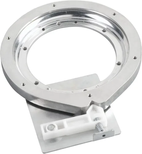 Vista 9 de Rev-A-Shelf 22" en forma de D Lazy Susan de un solo nivel para gabinetes