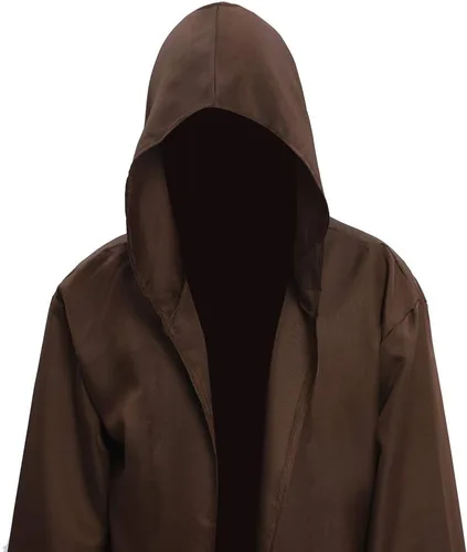Vista 2 de Túnica Eonpow de hechicero, con capucha, para Halloween o disfraz