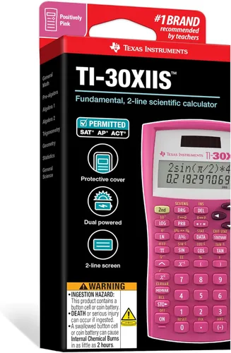 Vista 49 de Calculadora científica Texas Instruments TI-30 X IIS 2-Linea, Negro