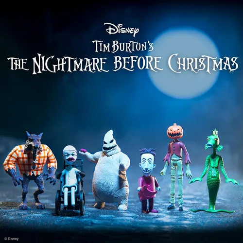 Vista 4 de Super7 Tim Burton's The Nightmare Before Christmas Dr. Finkelstein - Figura de acción de Disney de 3.75 pulgadas con accesorio, coleccionables