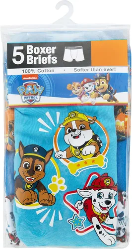 Vista 3 de Paw Patrol Boys' 100% Combed Cotton Underwear Multipacks with Chase, Skye, Rubble & More in Sizes 18m, 23t, 4t, 4, 6, 8
