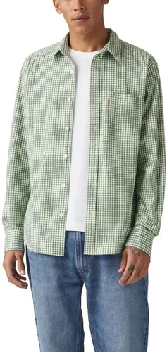 Vista 27 de Levi's - Camisa clásica de manga larga con 1 bolsillo con botones para hombre Caviar