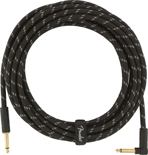 Vista 8 de Fender Cable de instrumentos de la serie Deluxe, recto/recto, Tweed, 18.6 pies
