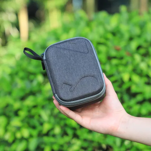Vista 3 de Action 3 Funda para DJI Osmo Action 3 Cámara Bolsa Accesorios Cubierta Protectora para Varilla de Extensión Baterías Adaptador Base Tornillos Cordón