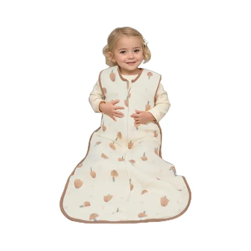 Vista 11 de Saco de dormir transpirable para niños pequeños de 18 a 36 meses, saco de dormir de muselina de algodón de 0.5 TOG, manta ponible ligera para bebés
