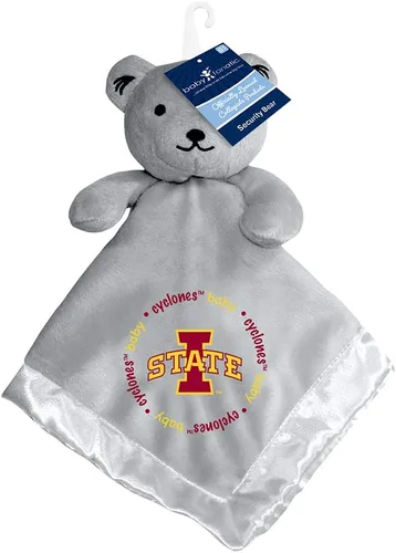 Vista 35 de Baby Fanatic Oso de seguridad gris - NCAA - Con licencia oficial Snuggle Buddy