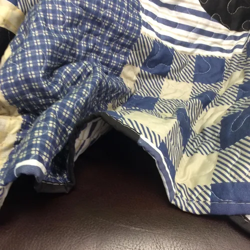 Vista 7 de Virah Bella Juego de ropa de cama de 2 piezas, tamaño individual, diseño de oso negro, reversible, con fundas de almohada decorativas, color azul