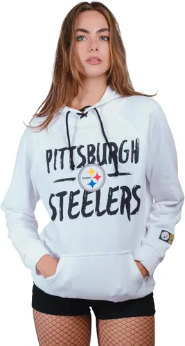 Vista 28 de Ultra Game Sudadera con capucha oficial de la NFL con cuello de lazo súper suave para mujer