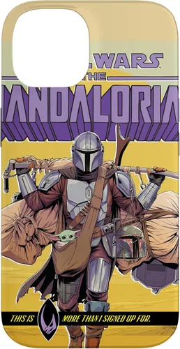 Vista 4 de iPhone 16 Star Wars The Mandalorian Grogu Más de lo que me inscribí en la funda