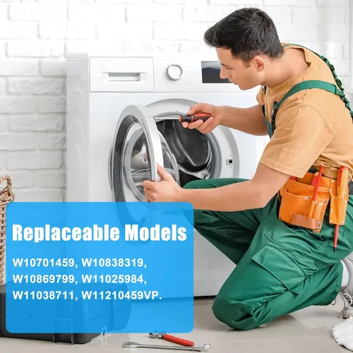Vista 4 de Whirlpool W11210459 - Válvula de entrada de agua para lavadora, repuesto para W10701459 W10838319 W10869799 PS11757114 W11038711 W11210459VP