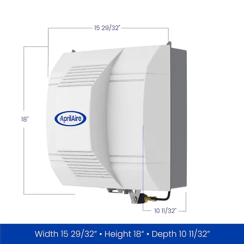 Vista 8 de AprilAire 700 Humidificador para toda la casa, humidificador automático para conectar al sistema de ventilación, humidificador de gran capacidad