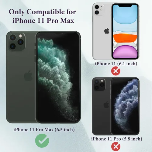 Vista 2 de Owncase Funda Magnética para iPhone 11 Pro Max, (Compatible con MagSafe) (Protección Completa de Lente de Cámara) (Esquinas Reforzadas) A Prueba
