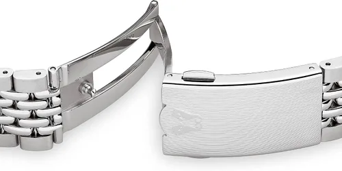 Vista 6 de Rado Reloj automático suizo de acero inoxidable unisex Tradition, plata (R33100013), Plateado, Reloj automático