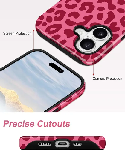 Vista 182 de Jusy Funda compatible con MagSafe con estampado de caparazón de tortuga marrón para iPhone 7/8/SE, cubierta protectora de TPU suave magnética