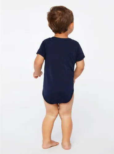 Vista 4 de RABBIT SKINS, Body de manga corta de jersey fino suave para bebé