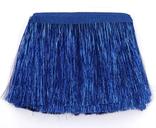 Vista 10 de YYCRAFT Fleco de Oropel de 1.75 pulgadas de Ancho Ribete de Oropel Guirnalda de Oropel Fleco para Disfraz de Baile Ribete con Efecto de Lámina
