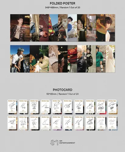 Vista 4 de (COLECCIÓN Ver.) NCT GOLDEN AGE El 4º Álbum (TEN Ver + Store Gift Card) K-POP SELLADO