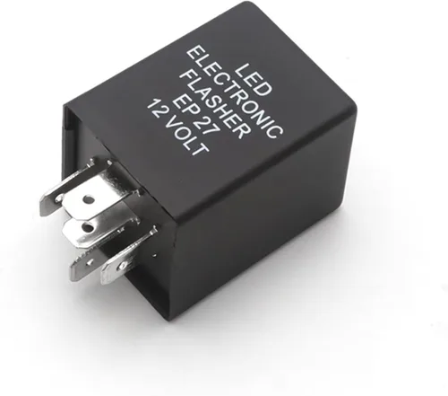 Vista 3 de x xotic tech 1 relé electrónico LED intermitente CF12 de 12 V y 2 pines para instalar bombillas LED de señal de giro LED con problemas de hiperflash