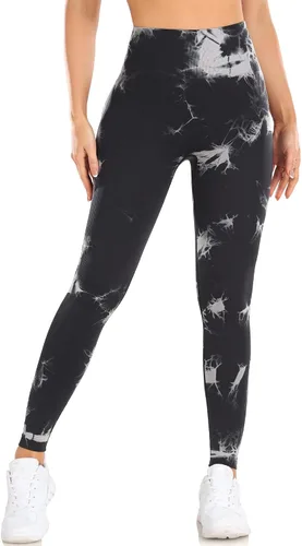 Vista 2 de gymfrog Leggings con levantamiento de glúteos para mujer, sin costuras, de cintura alta, pantalones de yoga, leggings fruncidos