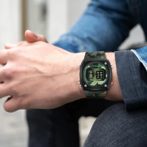 Vista 6 de ULTI-Motion Reloj unisex con correa de silicona de lujo 2022