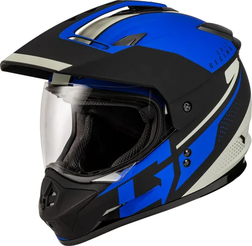 Vista 7 de Gmax GM-11 Decima Off-Road Helmet