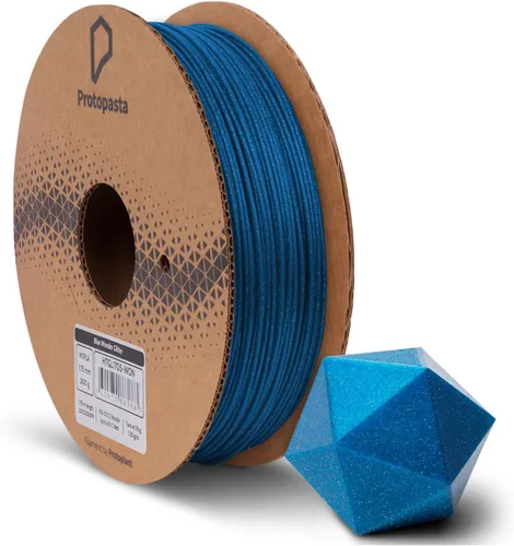 Vista 14 de Protopasta Filamento para Impresora 3D Filamento PLA 1.75mm Oro Polvo de Brillo HT PLA Carrete de 500g