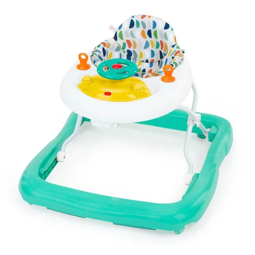 Vista 10 de [Usado] Bright Starts - Caminante Giggling Safari con estructura de plegado fácil para almacenamiento, para bebés a partir de 6 meses