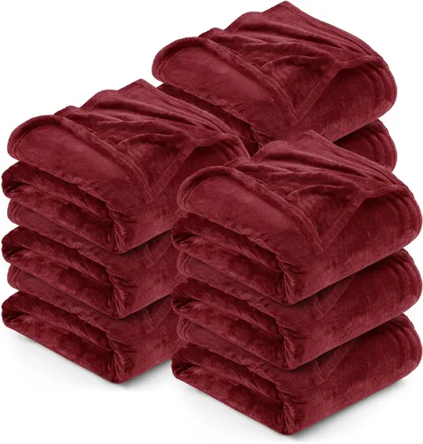 Vista 28 de Utopia Bedding - Manta de vellón de lujo, mullida, antiestática; manta de suave microfibra de 8.8 oz/yd² (300 g/m²) para sofá y cama; tamaño Gris