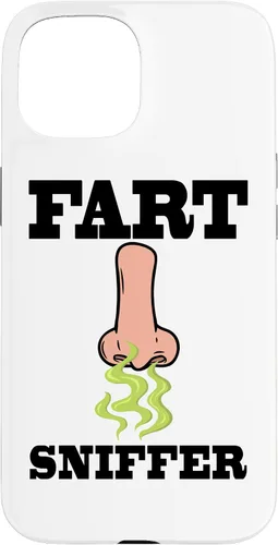 Vista 6 de Fart Sniffer Shirt, Gross Dad Joke Shirt, Weird Funny Fart Case for iPhone 17