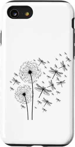 Vista 18 de Funda para iPhone 12/12 Pro Wildlife Animal Insect Dandelion Dragonfly