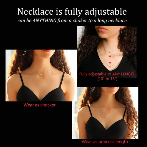 Vista 83 de Collar de hija relleno de oro de mamá o papá, collar clásico de perlas blancas con mensaje significativo, listo para regalar