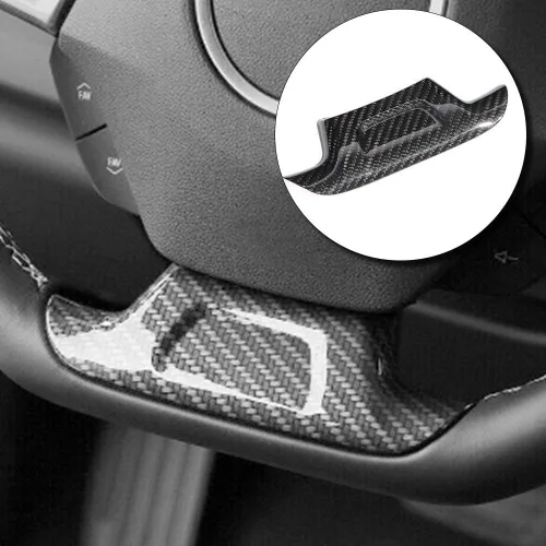 Vista 5 de Funda de volante de fibra de carbono para ZL1 2017-2019 (sin agujero)
