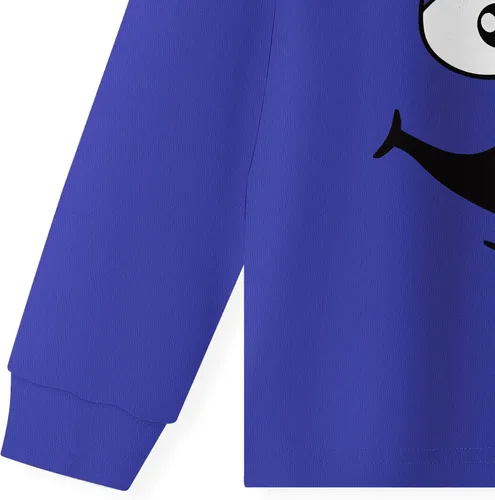 Vista 5 de Grimace Costume for Kids Boys Girls Monster Cute Cartoon Shirts and Pants Sets Home Casual Wear for Kids 4-12 Years
