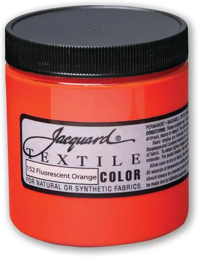 Vista 33 de Jacquard Pintura Textil 8 Oz Negro