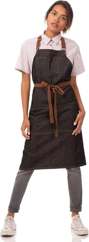 Vista 2 de Chef Works Unisex Memphis Bib Apron