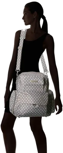 Vista 10 de JuJuBe Be Nurtured - Mochila grande para extractor de leche, colección clásica, lunares