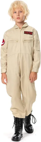 Vista 2 de Disfraz de Venkman para niños, disfraz de Ghoul Hunter Cosplay