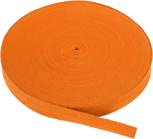 Vista 75 de PATIKIL Cinta de sarga de algodón de 1 pulgada, 50 yardas, cinta de algodón, cinta de encuadernación al bies, cinta de espiga para costura, Verde