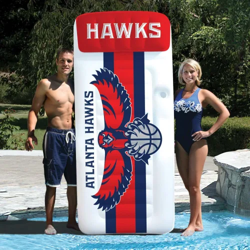 Vista 3 de Poolmaster NBA - Tumbona inflable grande para colchón de piscina