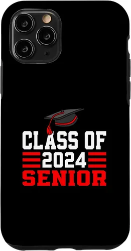 Vista 10 de Funda para iPhone 15 Class of 2024 Senior 2024