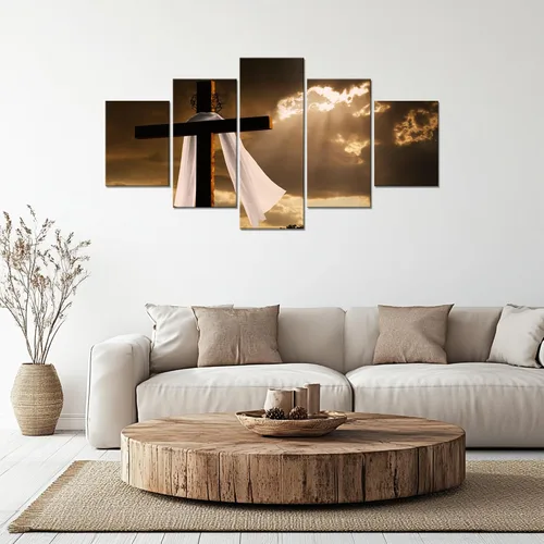 Vista 60 de Arte de Pared Cristiano Símbolo Religioso Cuadro Enmarcado Pintura de Cruz de Cristo Cruces Decoración de Pared Impresión en Lienzo de Cruz Póster