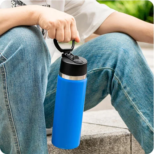 Vista 2 de Tapa de popote para Hydro Flask 12, 16, 18, 20, 32, 64 onzas, botella de agua de boca ancha, tapa de repuesto con popote para botellas de boca ancha