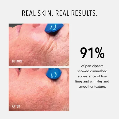 Vista 4 de HydroPeptide Crema facial Nimni, soporte patentado de colágeno, crema reforzadora antienvejecimiento, mejora la plenitud y elasticidad de la piel
