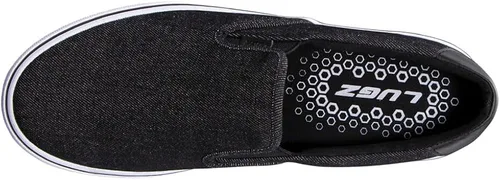 Vista 4 de Lugz Mens Clipper Wide Slip On Sneakers Shoes Casual - Black