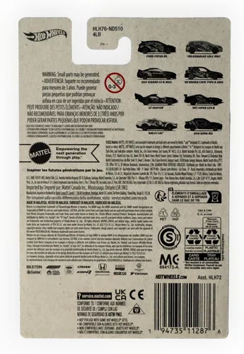 Vista 2 de Hot Wheels Honda Civic Type R [EK9], Speeders de neón '99